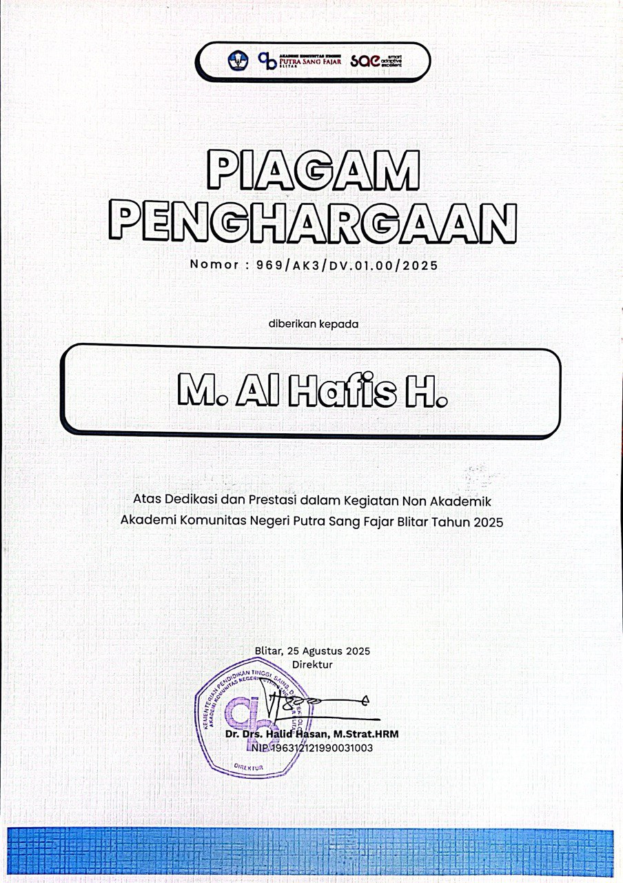 Non-Academic Achievement Award